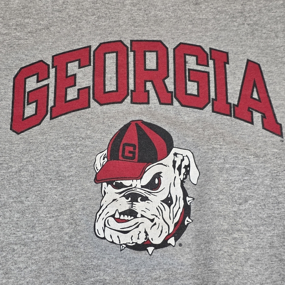 CHAMPION Georgia Bulldogs Crewneck Sweatshirt | M | UGA College Sportswear - Picture 11 of 15